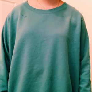 Blue/green sweatshirt!!